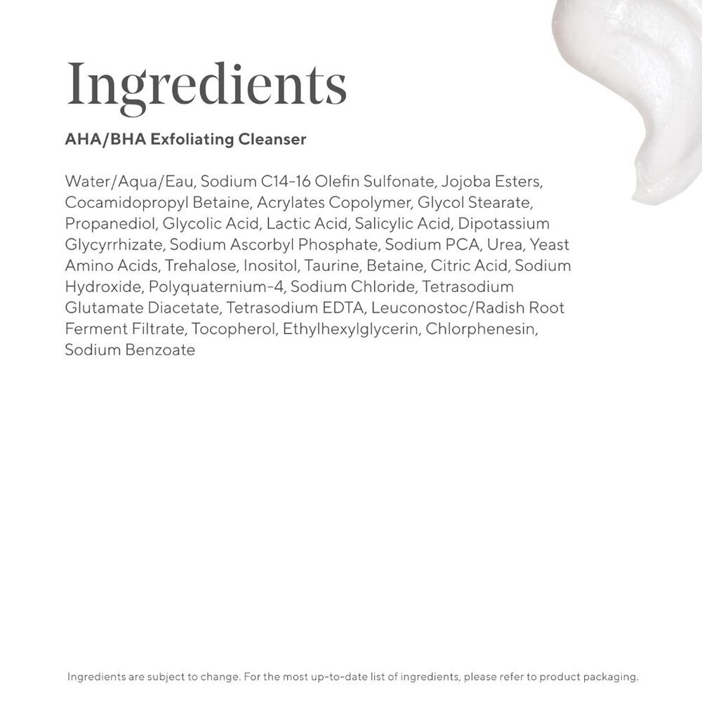 AHA/BHA Exfoliating Cleanser - Triple-Action Cleansing Exfoliator with Salicylic - Picture 6 of 7